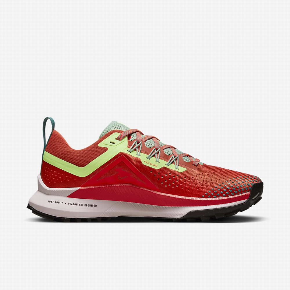 Bezecke Topanky Nike React Pegasus Trail 4 Damske Oranžové Zelene | SK750284