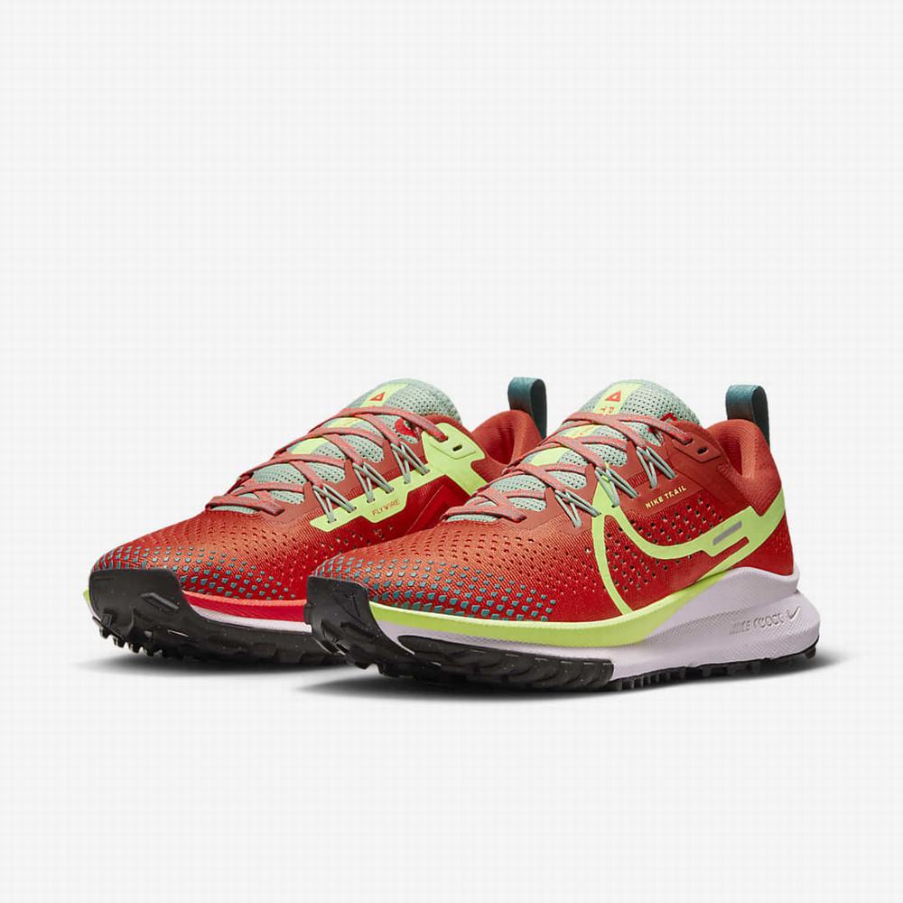 Bezecke Topanky Nike React Pegasus Trail 4 Damske Oranžové Zelene | SK750284