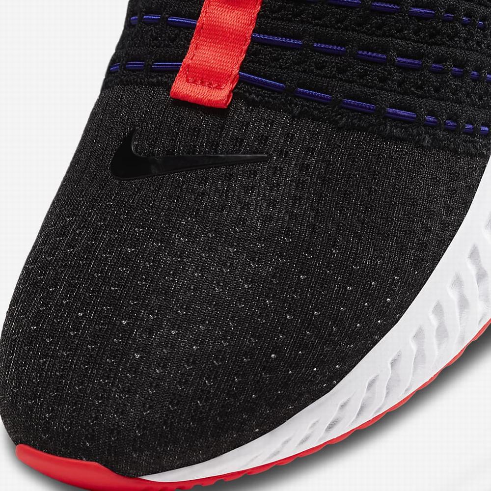 Bezecke Topanky Nike React Phantom Run Flyknit 2 Panske Čierne Svetlo Červené Čierne | SK214763