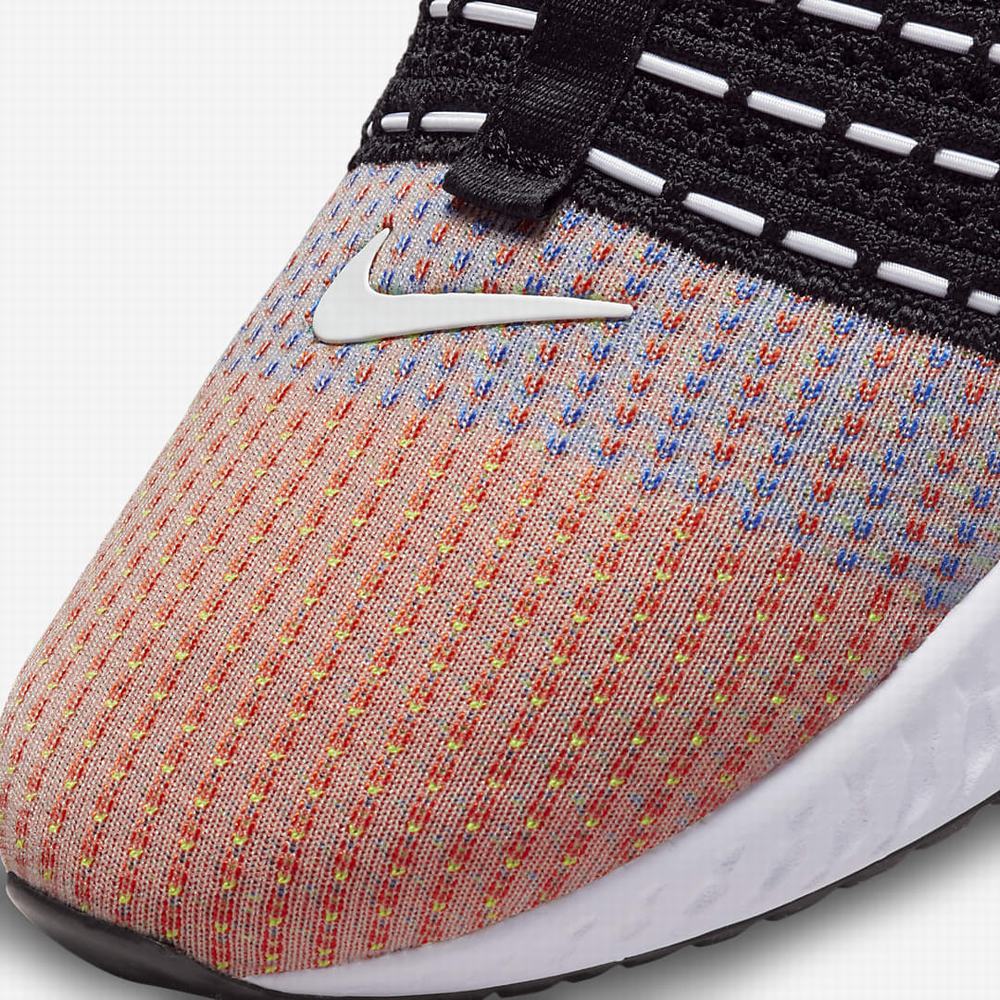 Bezecke Topanky Nike React Phantom Run Flyknit 2 Panske Čierne Oranžové Zelene Biele | SK706438