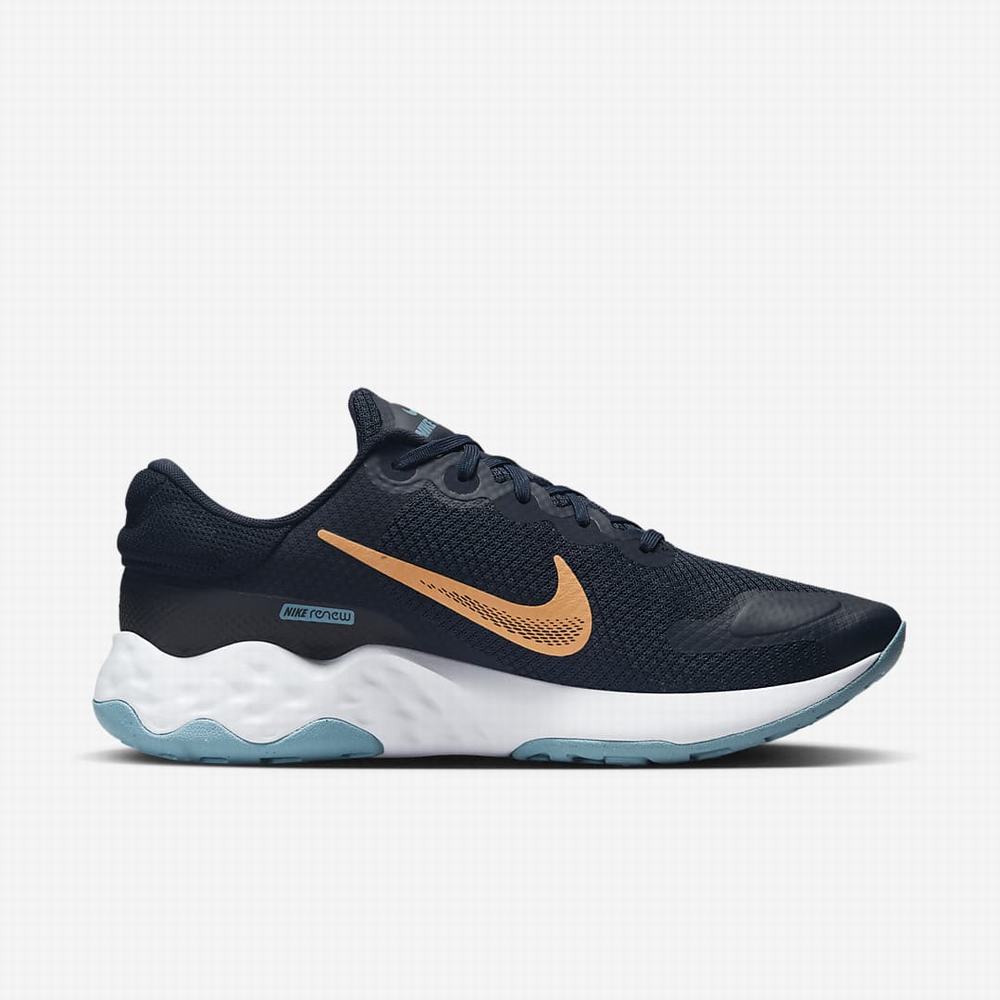 Bezecke Topanky Nike Renew Ride 3 Panske Obsidian Biele Krém | SK692043