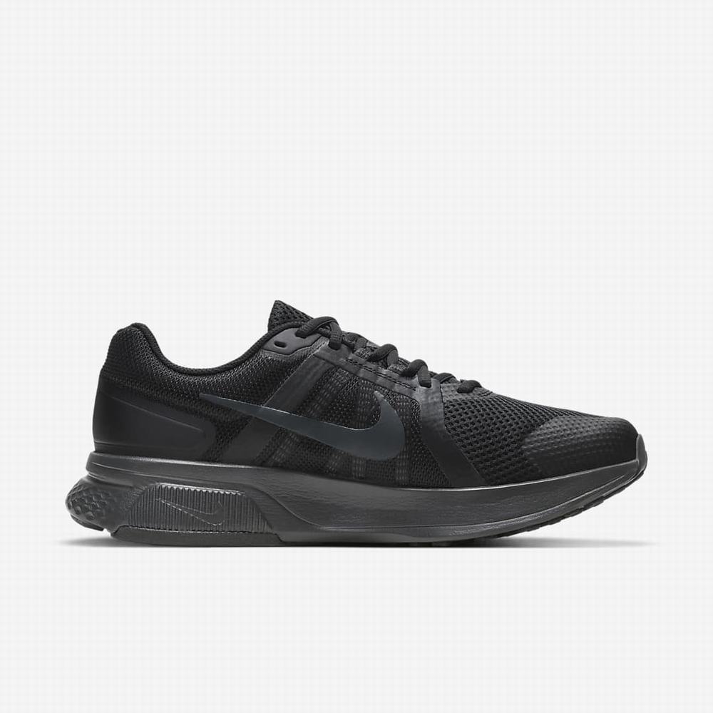 Bezecke Topanky Nike Run Swift 2 (Extra Wide) Panske Čierne Tmavo Siva Biele | SK502194