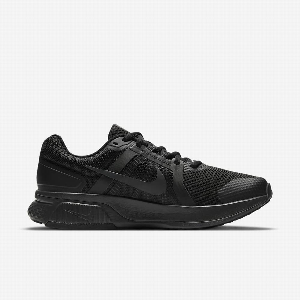 Bezecke Topanky Nike Run Swift 2 Panske Čierne Tmavo Siva | SK782316