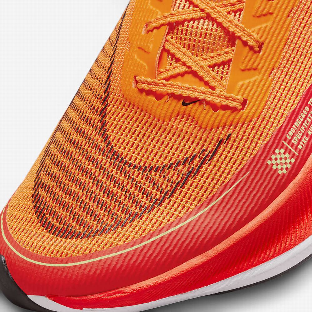 Bezecke Topanky Nike Vaporfly NEXT% 2 Panske Oranžové Svetlo Červené Biele Čierne | SK826034