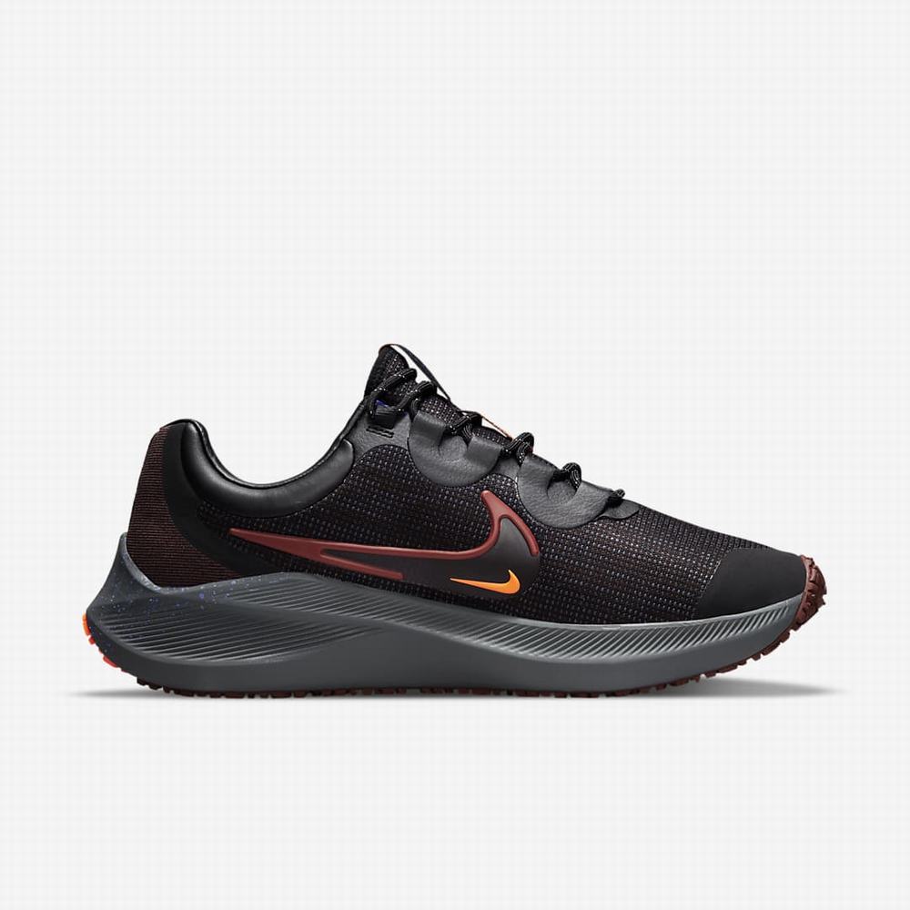 Bezecke Topanky Nike Winflo 8 Shield Panske Červené Siva Oranžové Čierne | SK601493