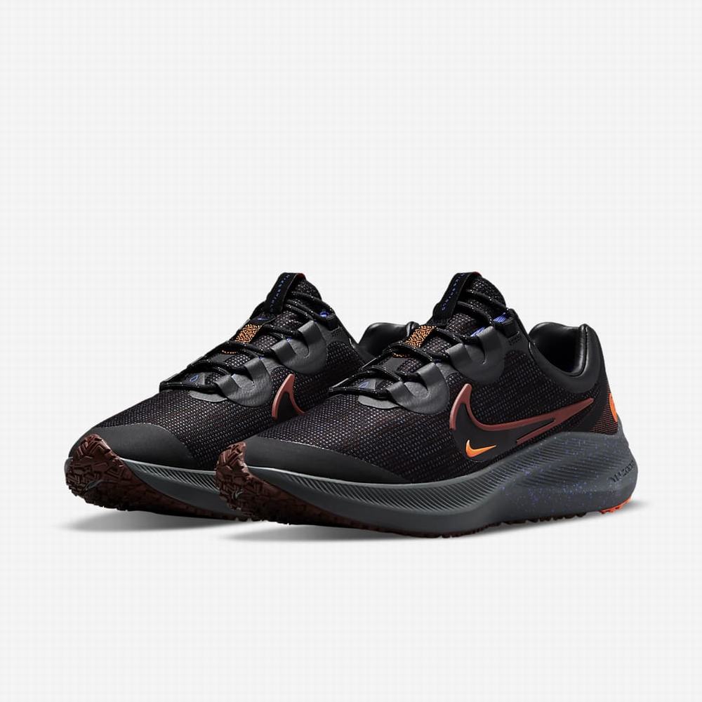 Bezecke Topanky Nike Winflo 8 Shield Panske Červené Siva Oranžové Čierne | SK601493