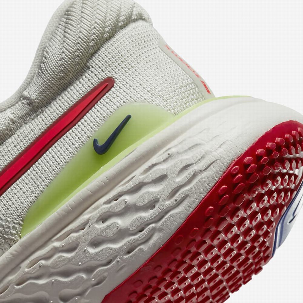 Bezecke Topanky Nike ZoomX Invincible Run Flyknit 2 Damske Svetlo Siva Červené Kráľovská Modrá Modre | SK089473