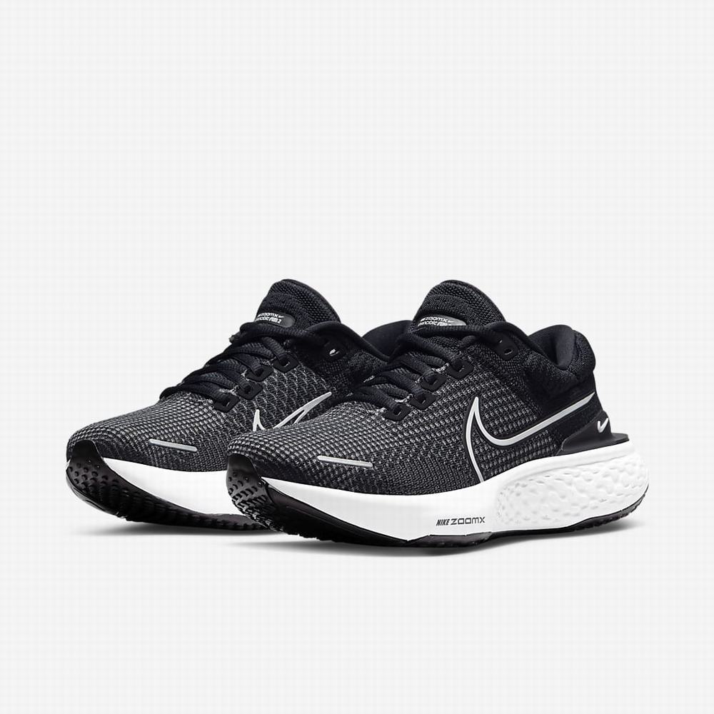 Bezecke Topanky Nike ZoomX Invincible Run Flyknit 2 Damske Čierne Biele | SK097348