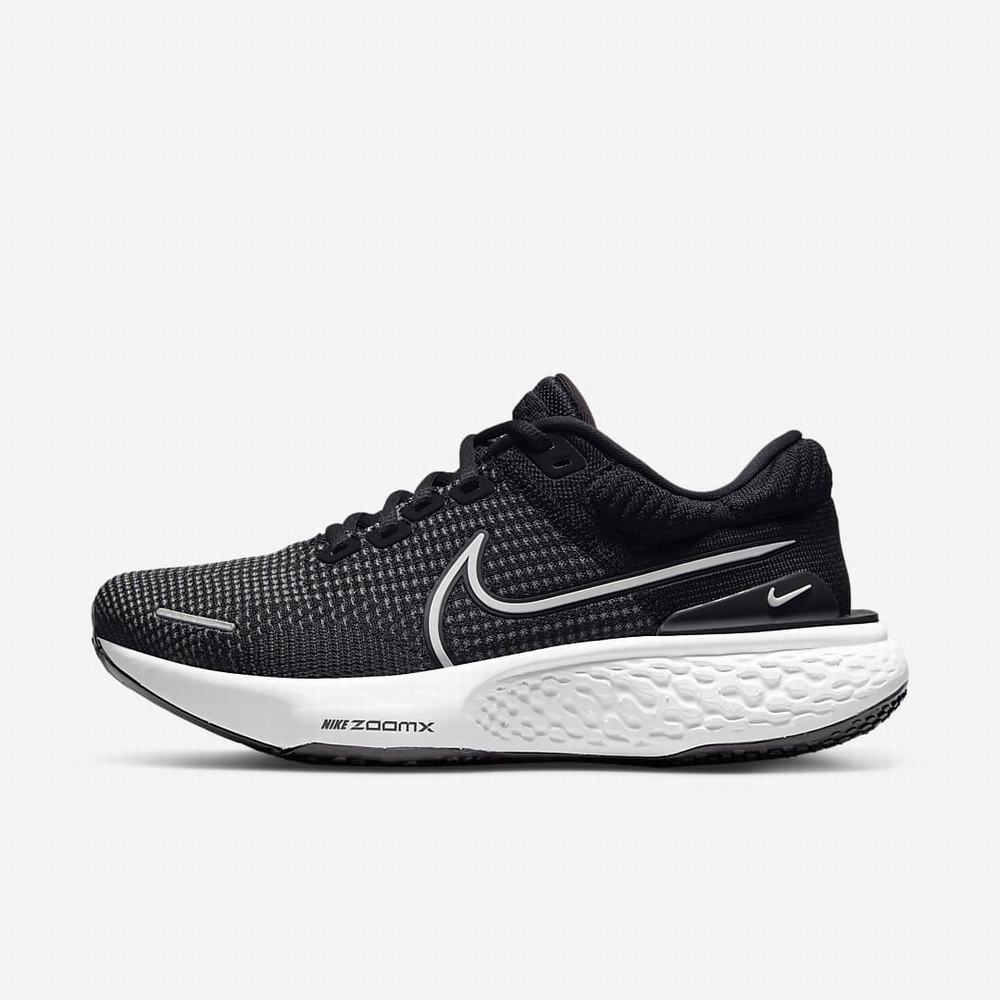 Bezecke Topanky Nike ZoomX Invincible Run Flyknit 2 Damske Čierne Biele | SK097348