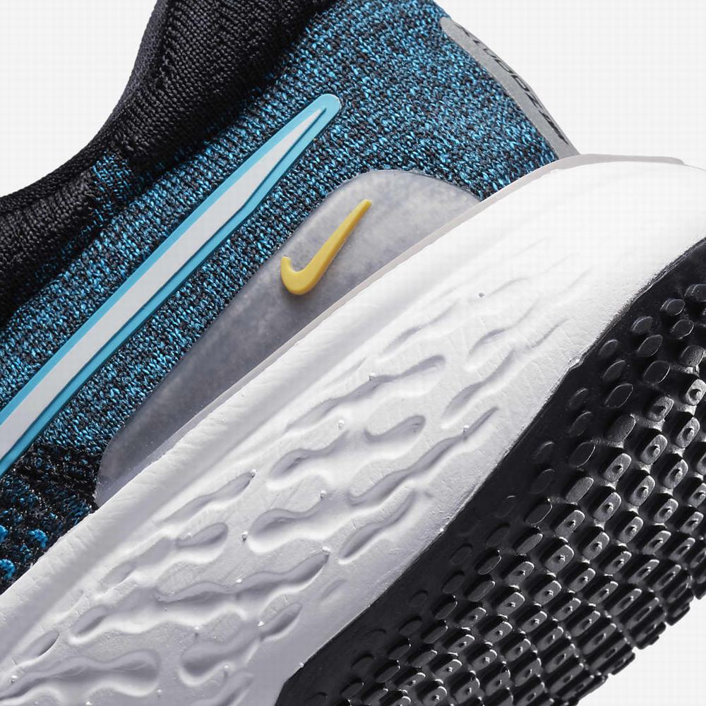 Bezecke Topanky Nike ZoomX Invincible Run Flyknit 2 Panske Čierne Modre Biele | SK238419