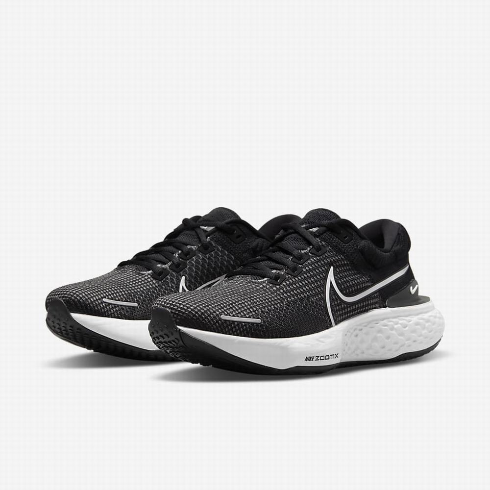 Bezecke Topanky Nike ZoomX Invincible Run Flyknit 2 Panske Čierne Biele | SK964071