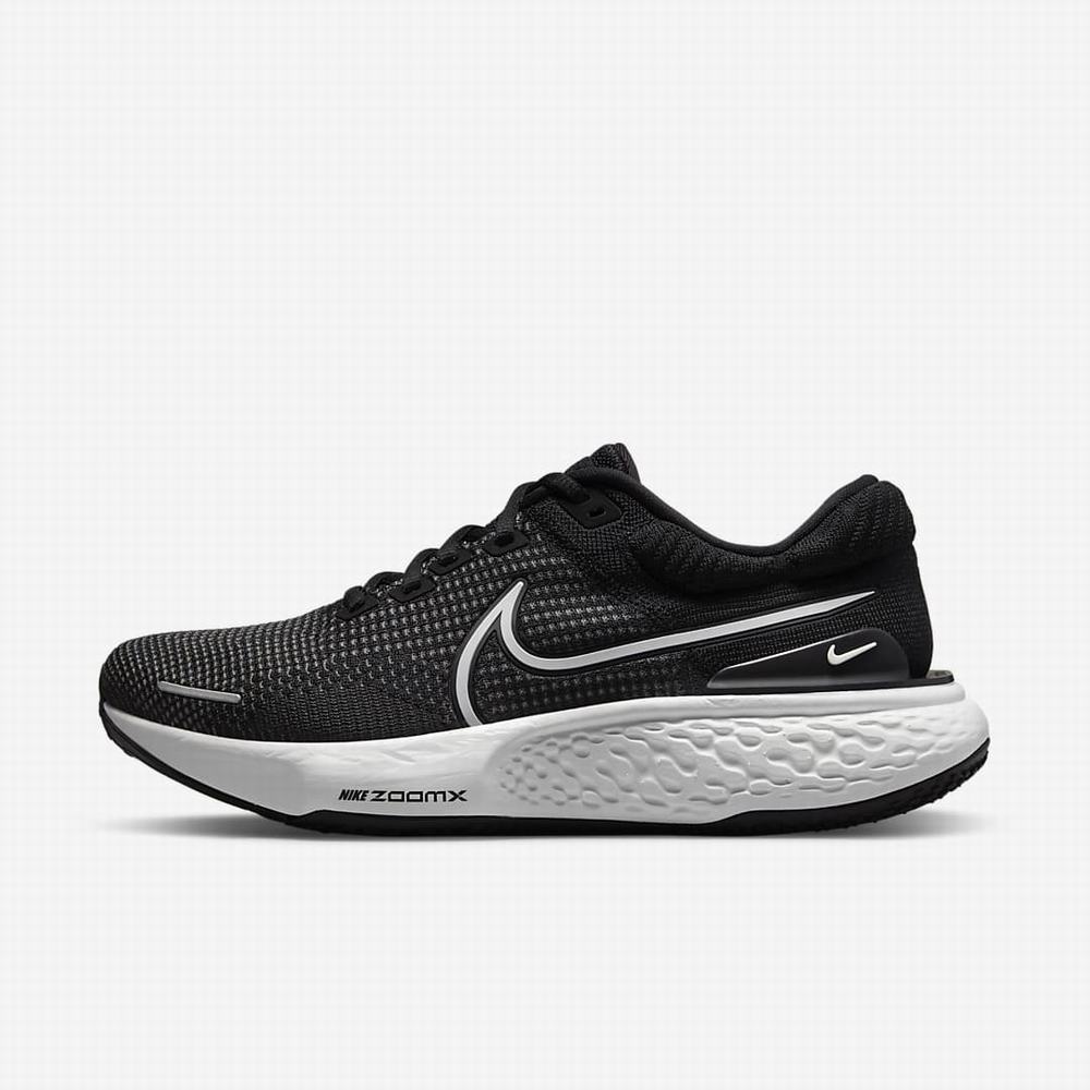 Bezecke Topanky Nike ZoomX Invincible Run Flyknit 2 Panske Čierne Biele | SK964071