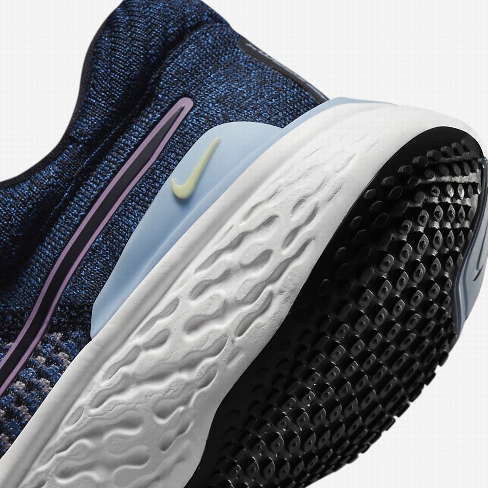 Bezecke Topanky Nike ZoomX Invincible Run Flyknit 2 Damske Tmavo Modre Nachový Čierne | SK964712