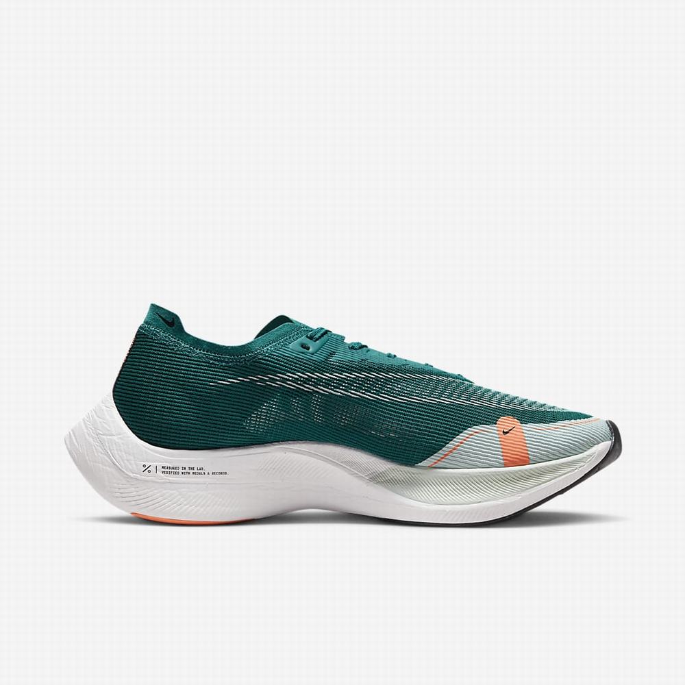 Bezecke Topanky Nike ZoomX Vaporfly NEXT% 2 Panske Zelene Biele Krém Zelene | SK186470