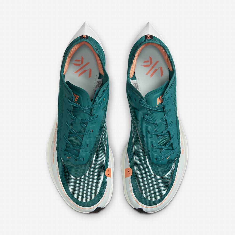 Bezecke Topanky Nike ZoomX Vaporfly NEXT% 2 Panske Zelene Biele Krém Zelene | SK186470