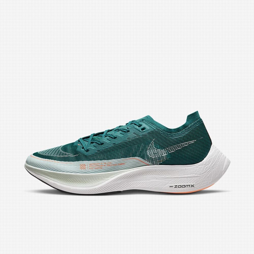 Bezecke Topanky Nike ZoomX Vaporfly NEXT% 2 Panske Zelene Biele Krém Zelene | SK186470