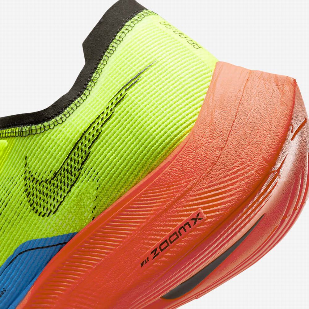 Bezecke Topanky Nike ZoomX Vaporfly NEXT% 2 Panske Zelene Svetlo Červené Svetlo Modre Čierne | SK205314