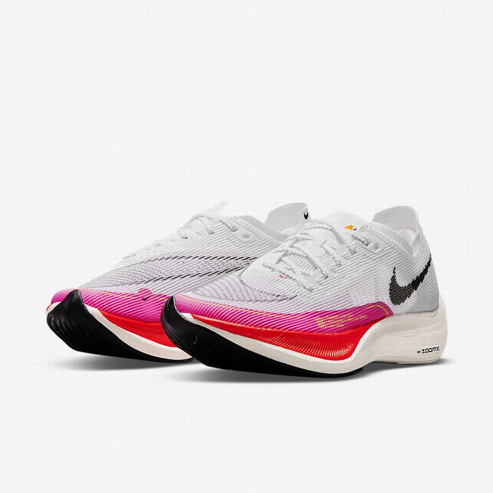 Bezecke Topanky Nike ZoomX Vaporfly NEXT% 2 Damske Biele Čierne | SK368512