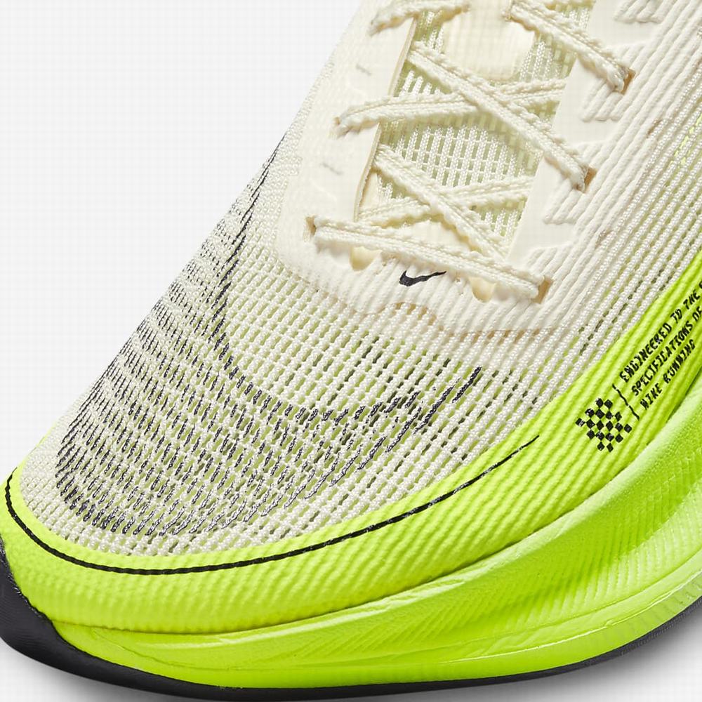 Bezecke Topanky Nike ZoomX Vaporfly NEXT% 2 Damske Béžové Zelene Mätové Nachový | SK472896