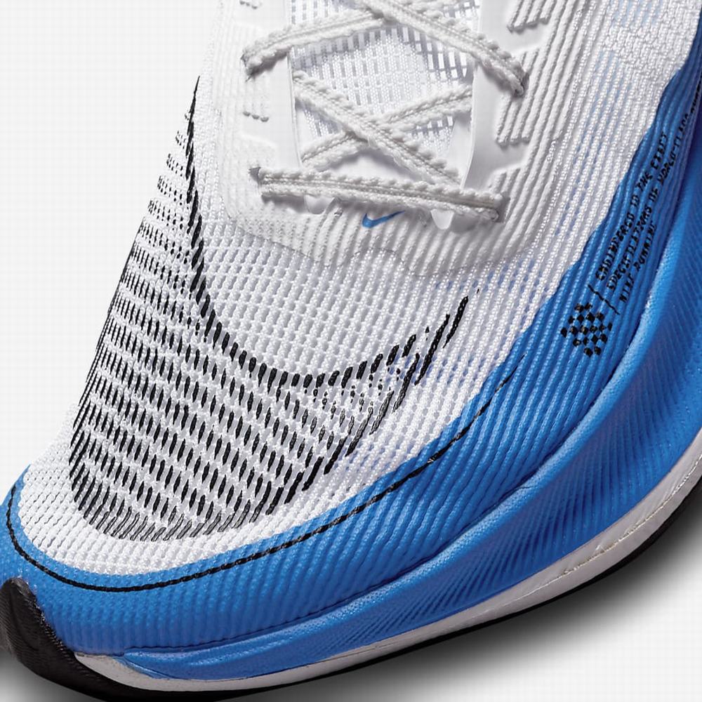 Bezecke Topanky Nike ZoomX Vaporfly NEXT% 2 Panske Biele Čierne Modre | SK586219