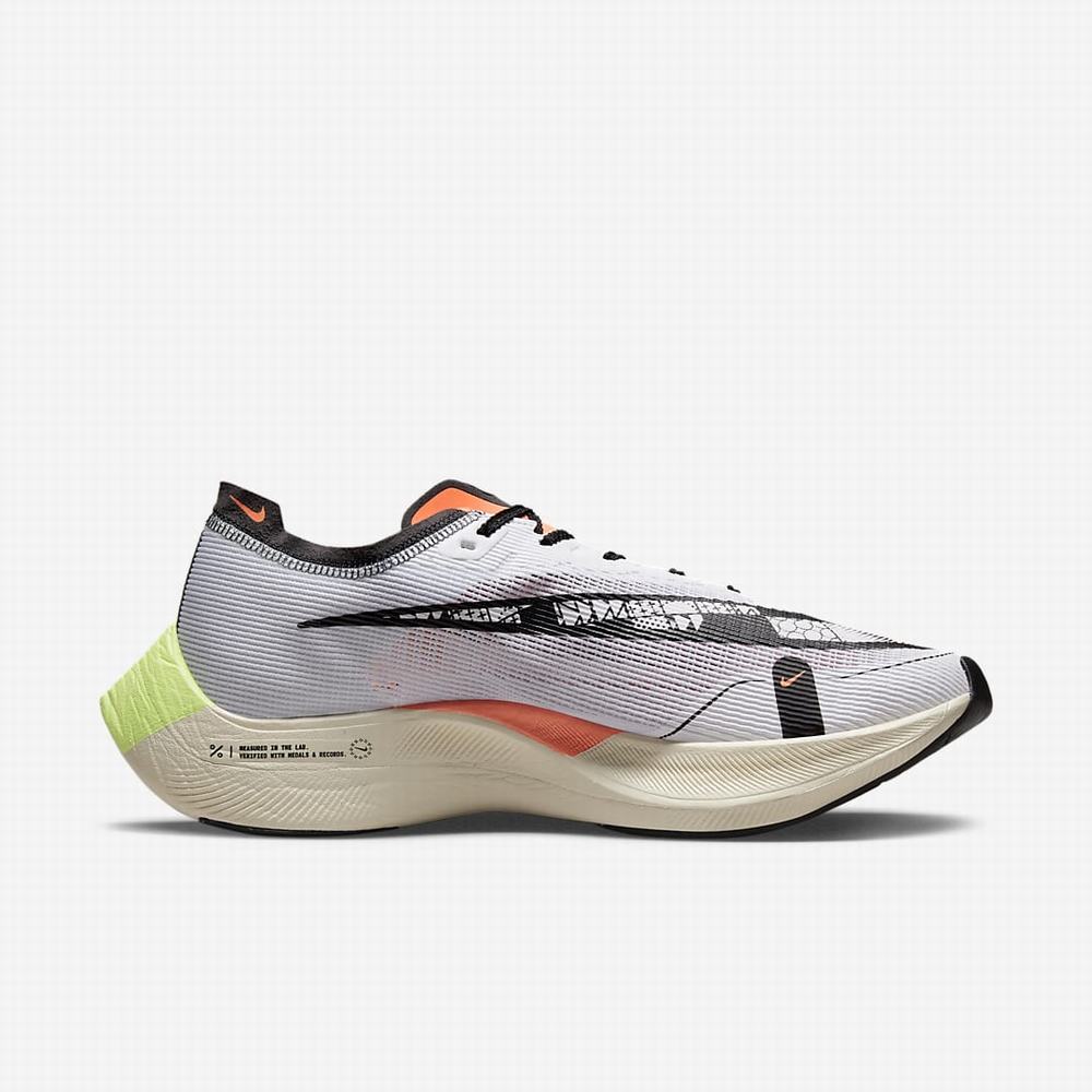 Bezecke Topanky Nike ZoomX Vaporfly NEXT% 2 Panske Biele Zelene Čierne | SK758094