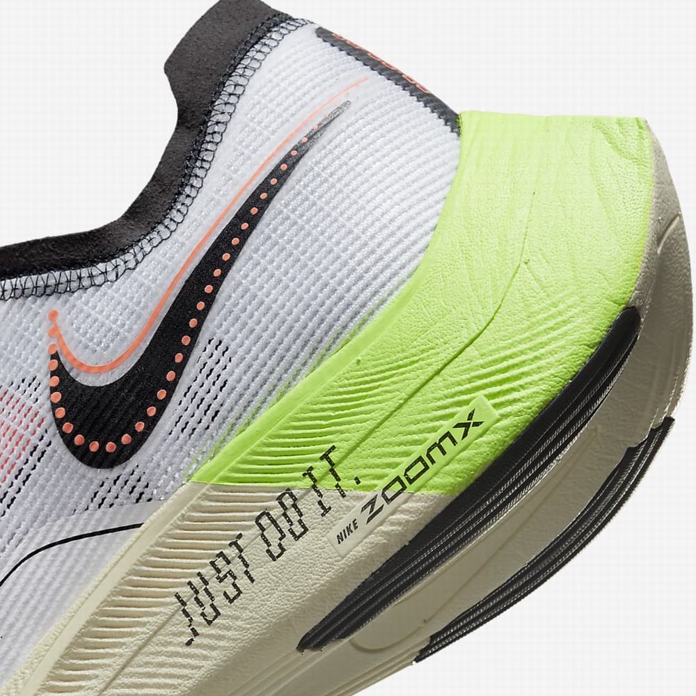 Bezecke Topanky Nike ZoomX Vaporfly NEXT% 2 Panske Biele Zelene Čierne | SK758094