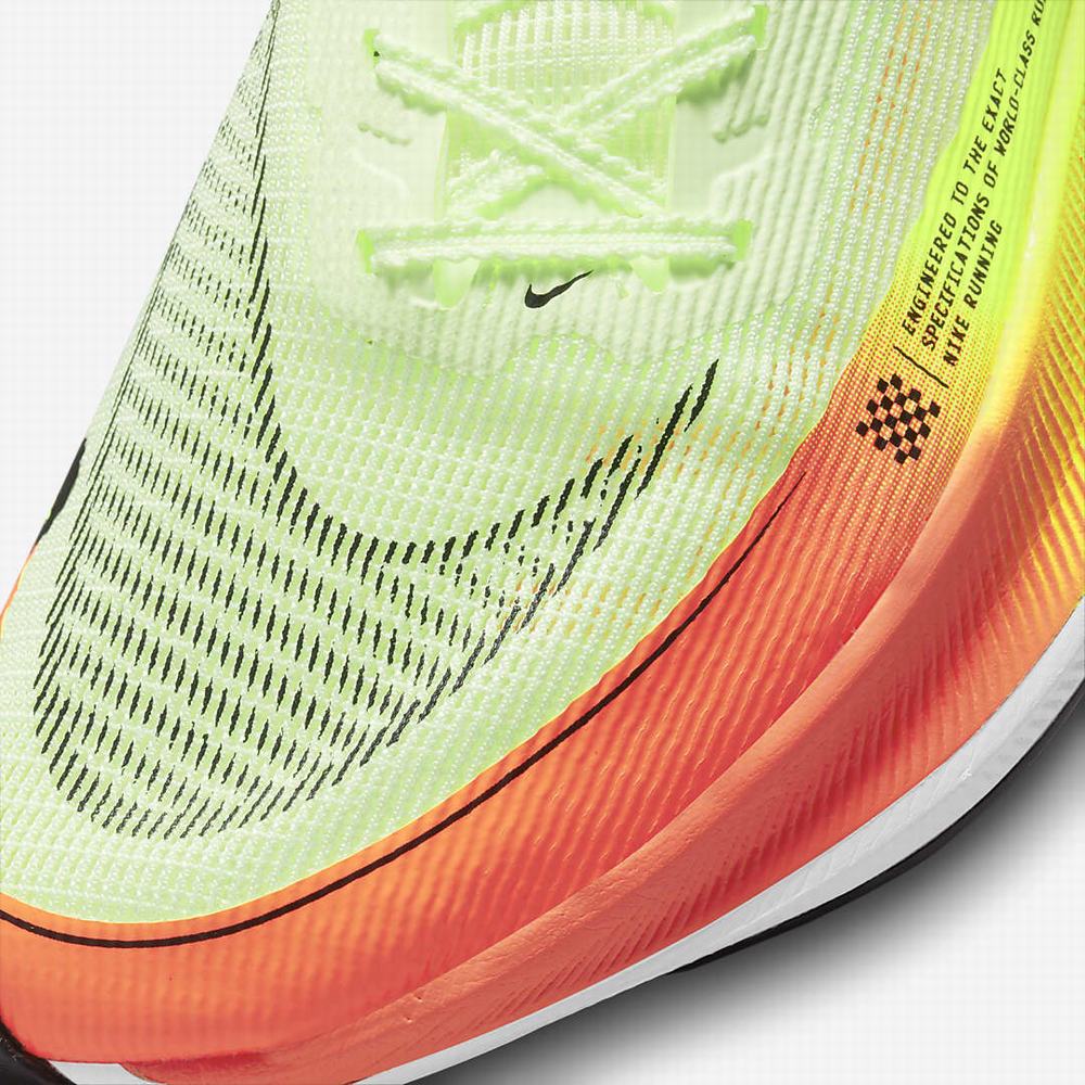 Bezecke Topanky Nike ZoomX Vaporfly NEXT% 2 Panske Zelene Oranžové Čierne | SK967854