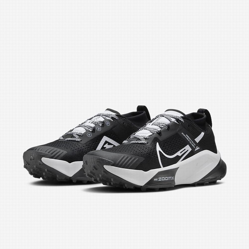 Bezecke Topanky Nike ZoomX Zegama Damske Čierne Biele | SK286375