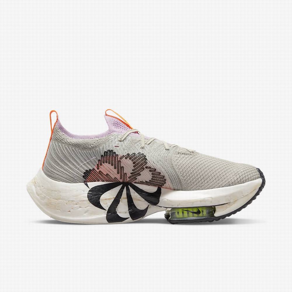 Bezecke Topanky Nike Zoom Alphafly Next Nature Panske Svetlo Ruzove Svetlo Krém Čierne | SK106742