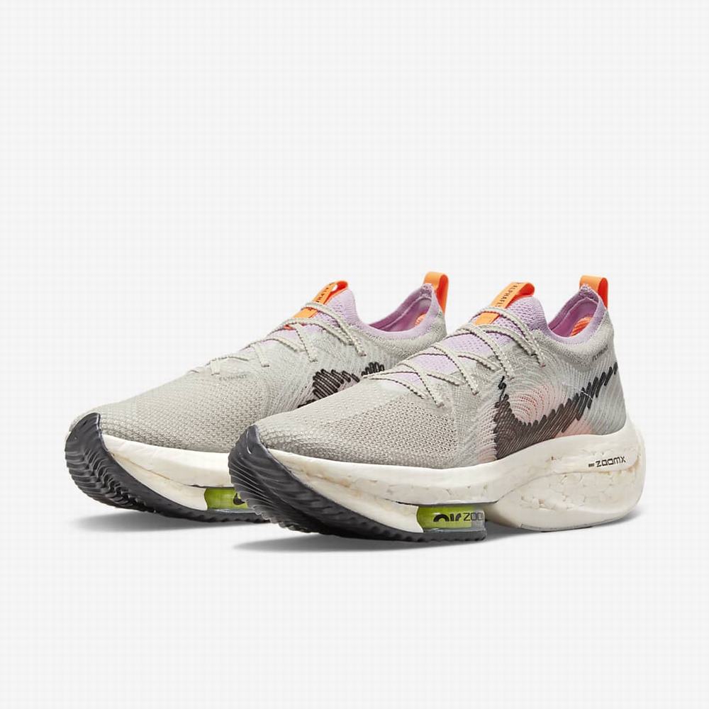 Bezecke Topanky Nike Zoom Alphafly Next Nature Panske Svetlo Ruzove Svetlo Krém Čierne | SK106742