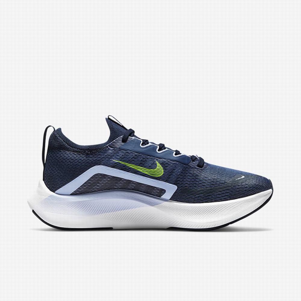 Bezecke Topanky Nike Zoom Fly 4 Damske Námornícka Modrá Svetlo | SK493081