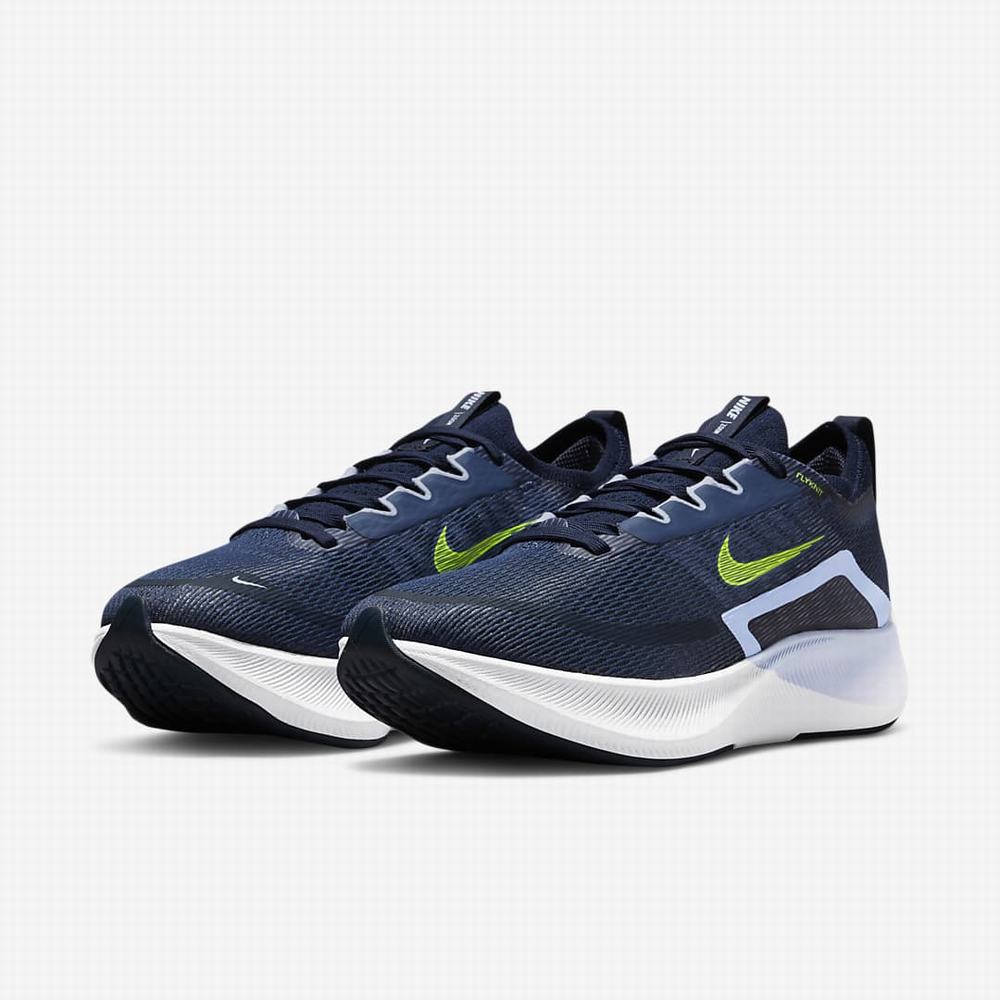 Bezecke Topanky Nike Zoom Fly 4 Damske Námornícka Modrá Svetlo | SK493081