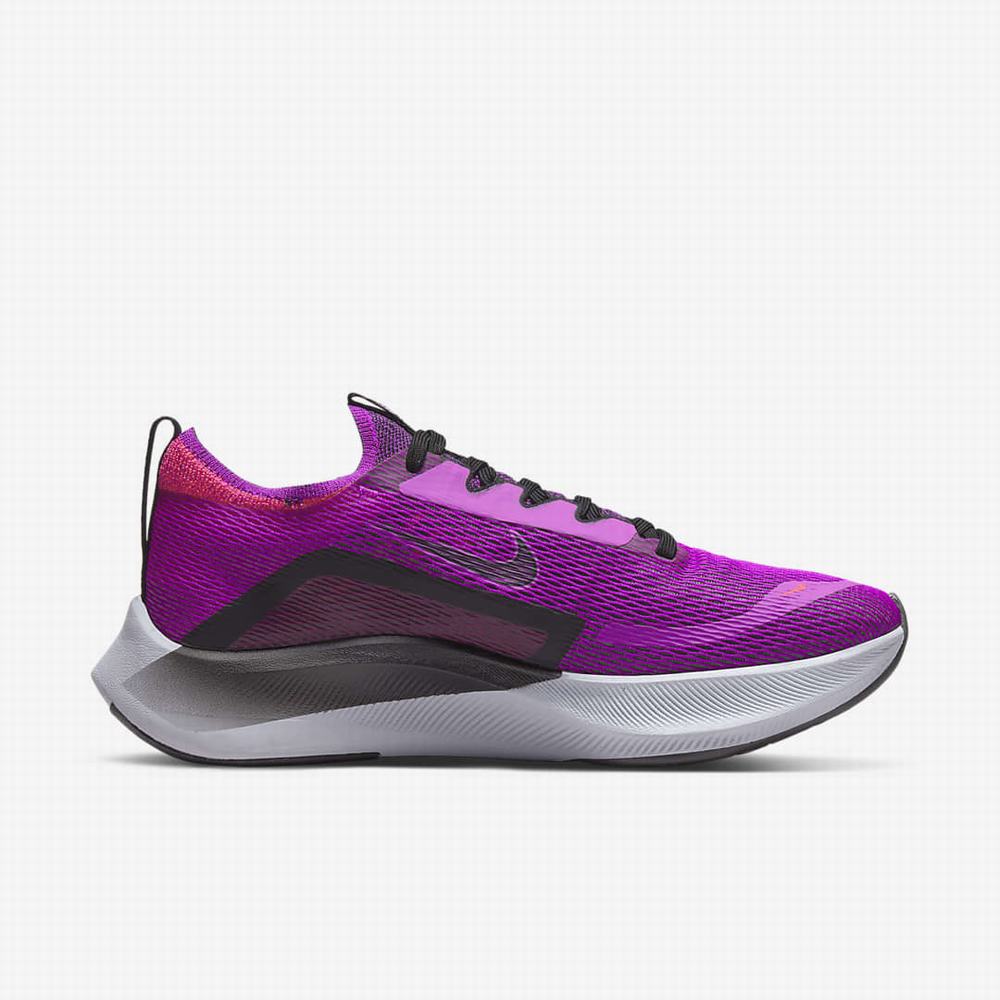 Bezecke Topanky Nike Zoom Fly 4 Damske Nachový Červené Siva Čierne | SK715268