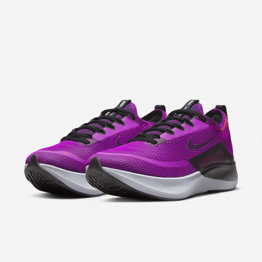 Bezecke Topanky Nike Zoom Fly 4 Damske Nachový Červené Siva Čierne | SK715268