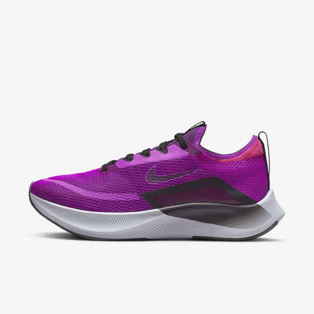 Bezecke Topanky Nike Zoom Fly 4 Damske Nachový Červené Siva Čierne | SK715268