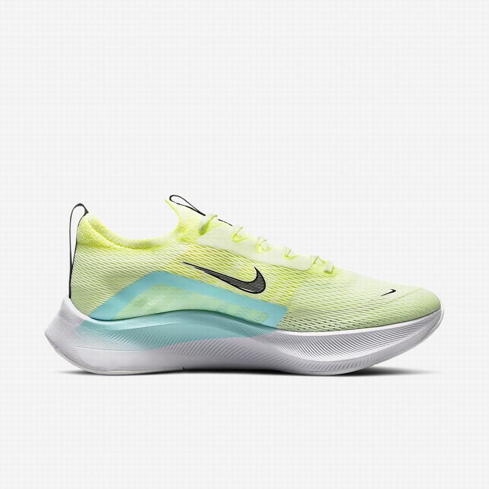 Bezecke Topanky Nike Zoom Fly 4 Damske Zelene Tyrkysové Čierne | SK705489