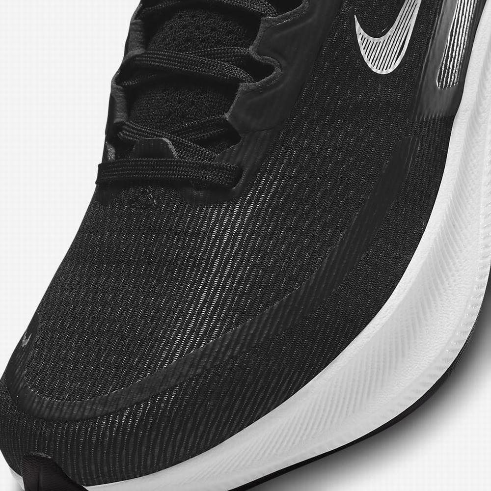 Bezecke Topanky Nike Zoom Fly 4 Damske Čierne Tmavo Siva Biele | SK176320