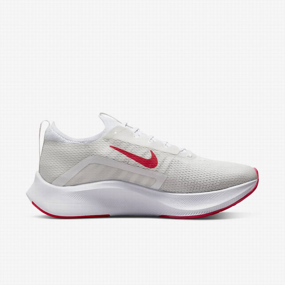 Bezecke Topanky Nike Zoom Fly 4 Panske Platina Biele Červené | SK521970