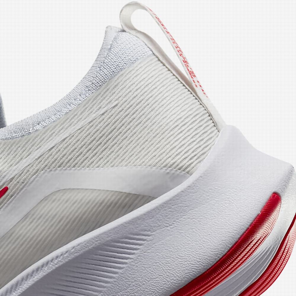 Bezecke Topanky Nike Zoom Fly 4 Panske Platina Biele Červené | SK521970