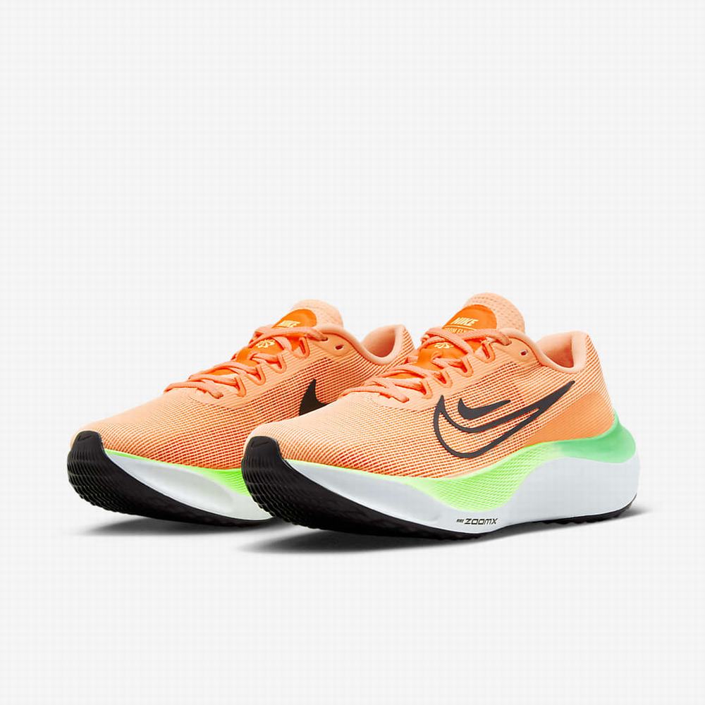 Bezecke Topanky Nike Zoom Fly 5 Damske Oranžové Svetlo Červené Biele Čierne | SK876239