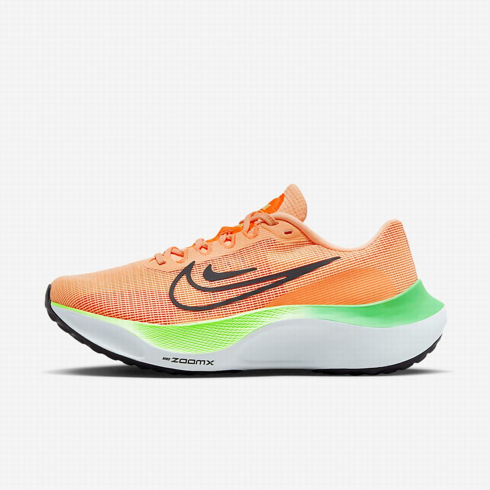 Bezecke Topanky Nike Zoom Fly 5 Damske Oranžové Svetlo Červené Biele Čierne | SK876239