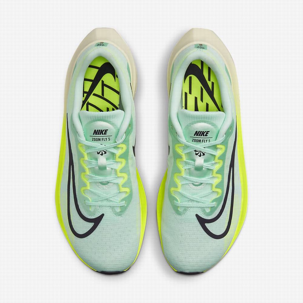 Bezecke Topanky Nike Zoom Fly 5 Panske Mätové Zelene Nachový | SK943052