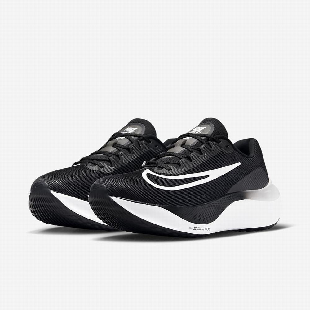 Bezecke Topanky Nike Zoom Fly 5 Panske Čierne Biele | SK798245