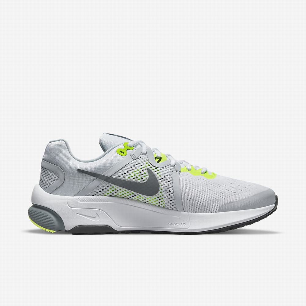 Bezecke Topanky Nike Zoom Prevail Panske Biele Platina Siva | SK241037