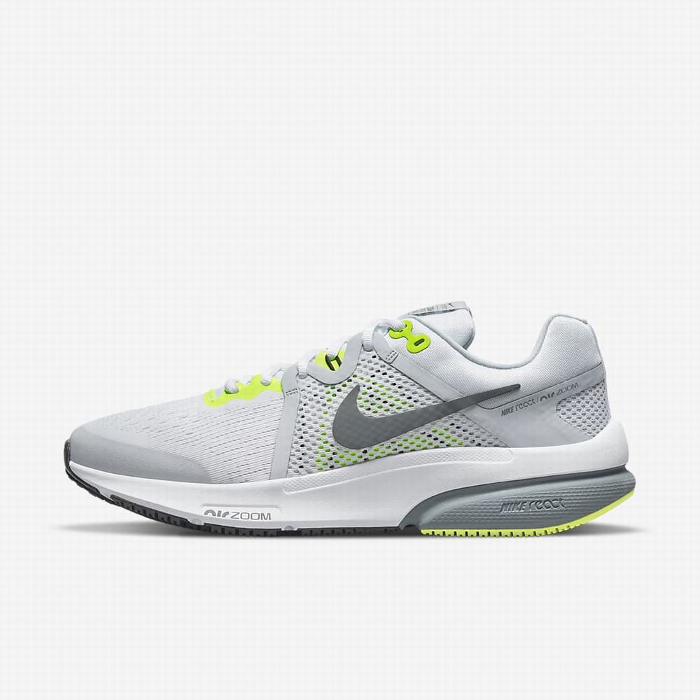 Bezecke Topanky Nike Zoom Prevail Panske Biele Platina Siva | SK241037