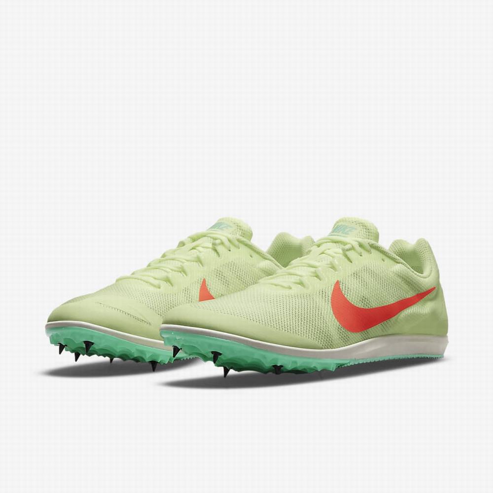 Bezecke Topanky Nike Zoom Rival D 10 Damske Zelene Tyrkysové Oranžové | SK065184