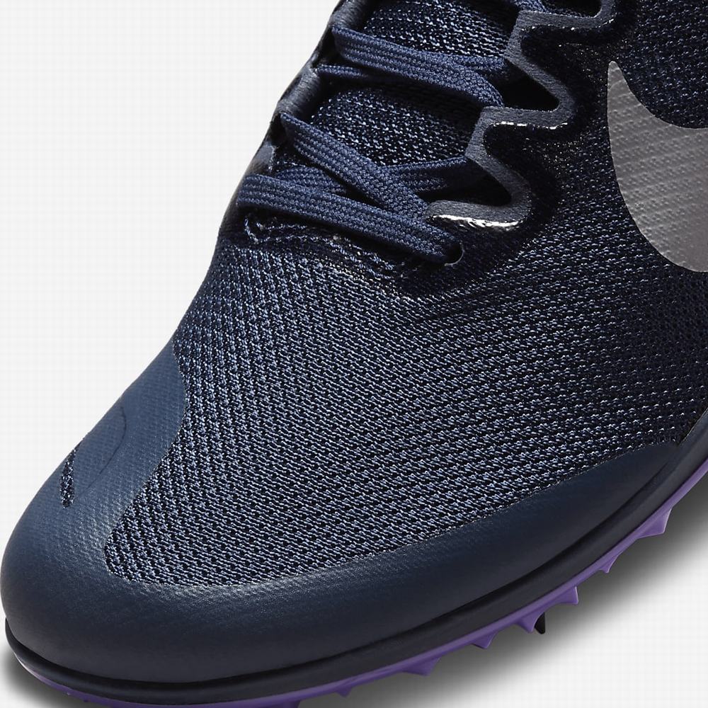 Bezecke Topanky Nike Zoom Rival D 10 Damske Obsidian Tyrkysové Metal Strieborne | SK179086