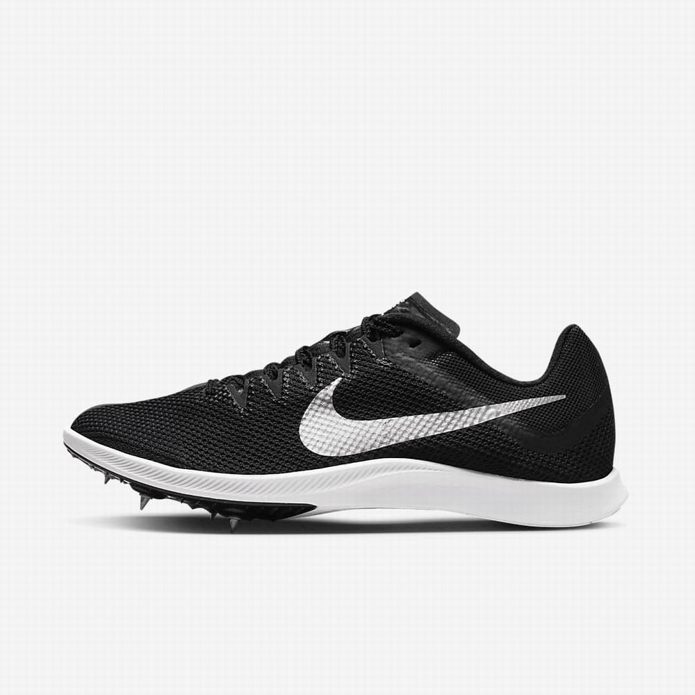 Bezecke Topanky Nike Zoom Rival Damske Čierne Tmavo Siva Svetlo Siva Metal Strieborne | SK528347