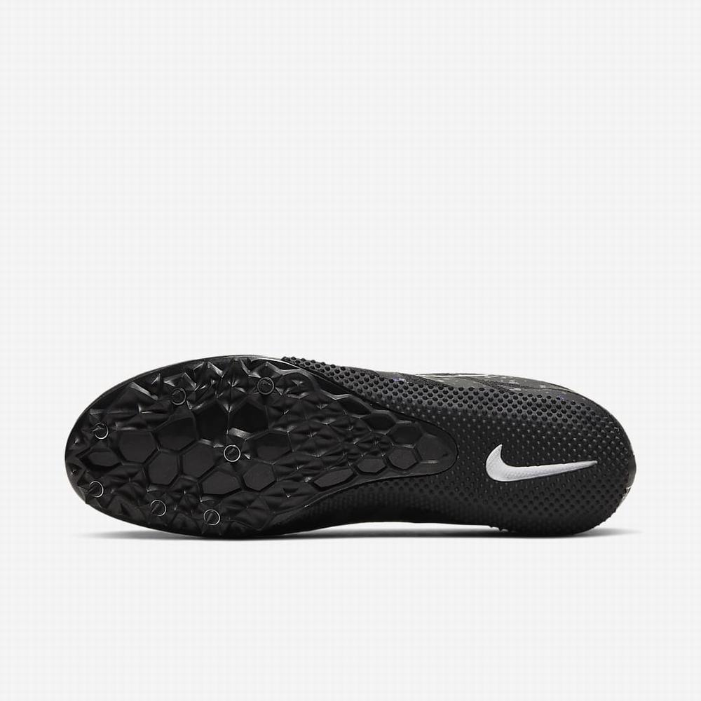 Bezecke Topanky Nike Zoom Rival S 9 Damske Čierne Indigo Biele | SK142376