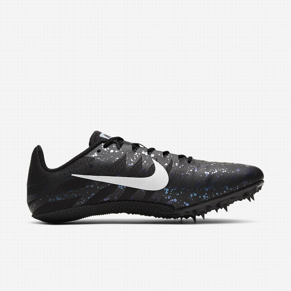 Bezecke Topanky Nike Zoom Rival S 9 Damske Čierne Indigo Biele | SK142376